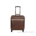 Attractive super mute pu luggage case